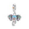 S925 Silver Capybara And Elephant Animal Shaped Beads DIY Craft Accessories Jewelry Making Kit