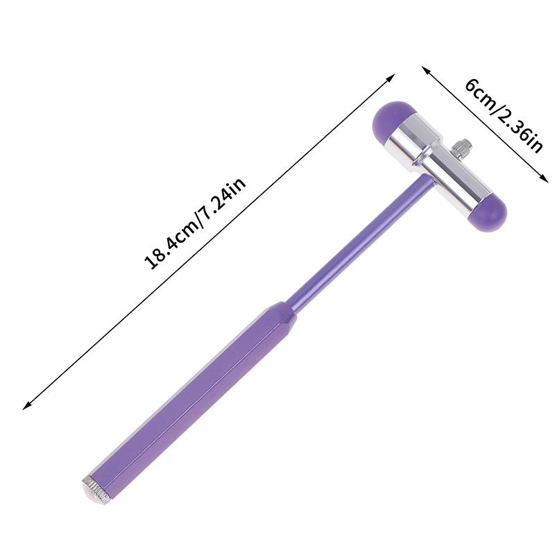 1 шт. Неврологический массаж коленного рефлекса перкуссионный инструмент диагностический перкуссионный молоток для обследования нервов рефлекс