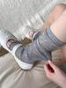 White Thin Versatile Fungus Edge Stepping Socks Cover Miu Thin Seersucker Half-Palm Socks Jk Sunscreen Leg Cover