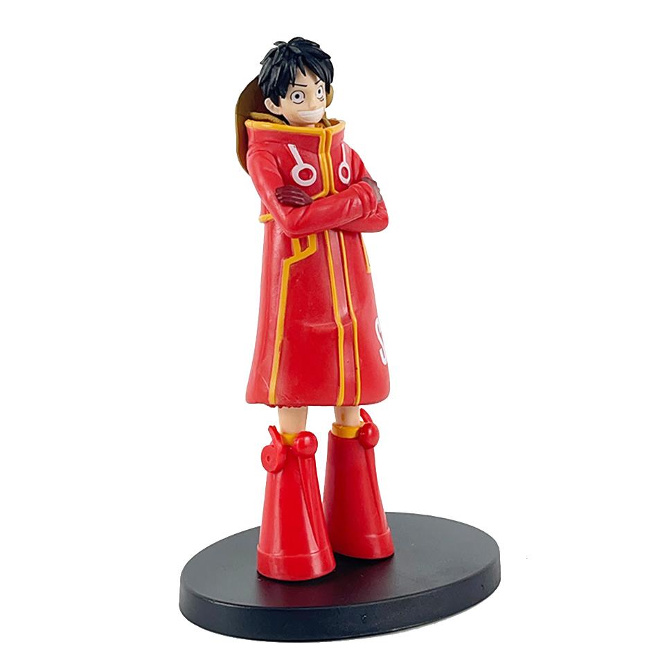 17cm Action Figures Of One Piece Characters Luffy, Zoro, Chopper, And Nami From Wanno Toys Desktop Collection Pvc Model