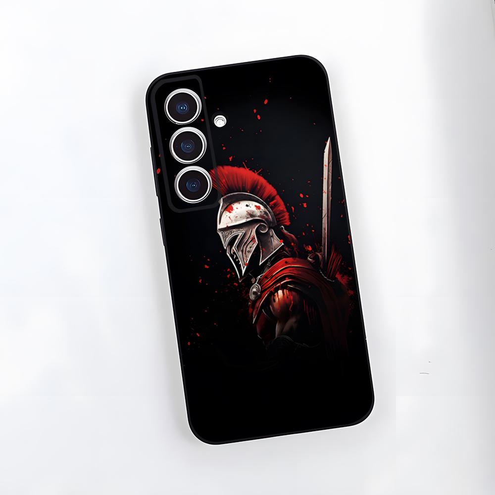 Чехол для телефона S-Spartan Warriors для Samsung A25 A13 A33 5G A54 A36 A35 A56 A52 A14 Ударопрочный Мягкий чехол