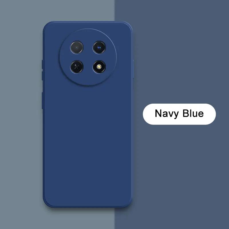 Square Liquid Silicone Back Case for Huawei Nova Y91 Global Mobile Phone Cover NovaY91 Camera Protective Shockproof Bag