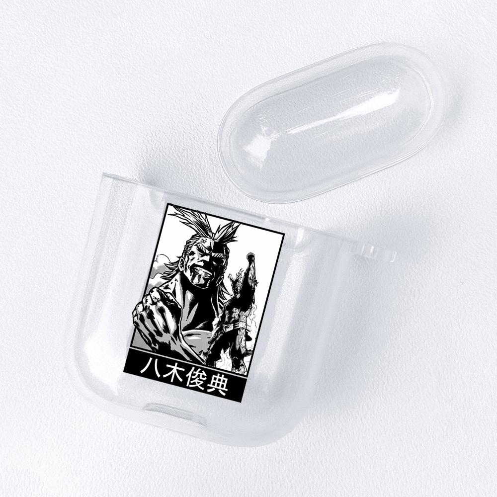 Аниме My Hero Academy фигурки прозрачный чехол для Airpods Funda Airpods 2/1 чехол Boku No Hero Academy мягкий чехол из ТПУ