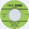 7inch Record EDDIE KING - Love You Baby / Shakin' Inside JOB1122 JOB UK 1960 UK Blues