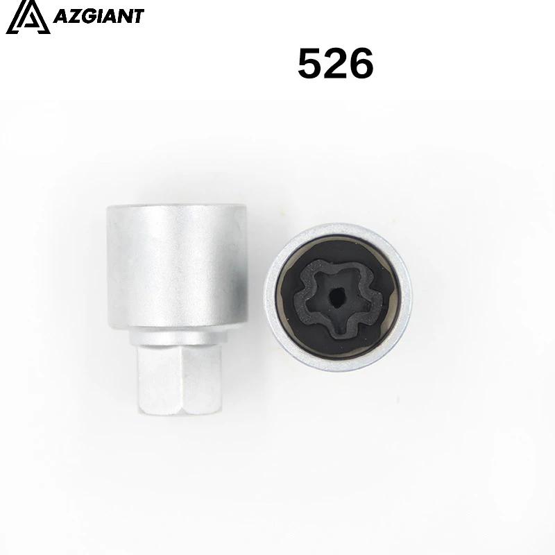 1 шт. Инструмент для снятия противоугонных винтов автомобильных шин, гильза-ключ для Volkswagen Beetle Polo Golf Jetta Passat CC Tiguan, Инструменты для ремонта