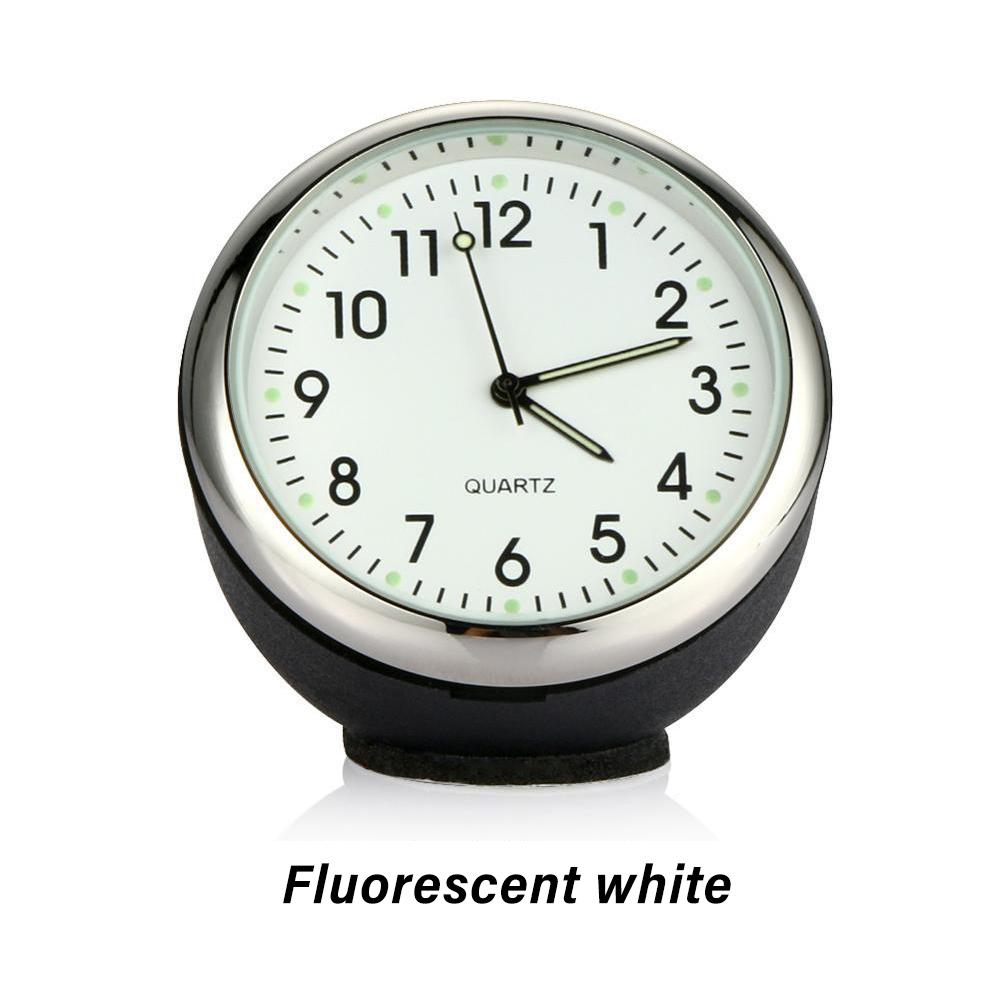 Мини-автомобильные цифровые часы для автомобиля, термометр, гигрометр, измерительные приборы, украшения, часы, наклейка для салона автомобиля