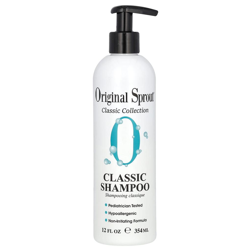 Original Sprout, Classic Collection, Classic Shampoo, All Hair Types, 12 Fl Oz (354 Ml)