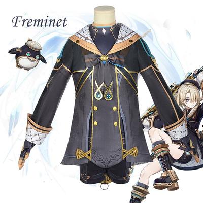 Ysir Freminet Косплей Genshin Impact Fontaine Ролевой костюм Аниме Игра Cos Костюм