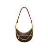 Monica Qiqi Women's Bag Casual Versatile One Shoulder Oblique Cross Commuter Bag 2025 New Chain Crescent Bag
