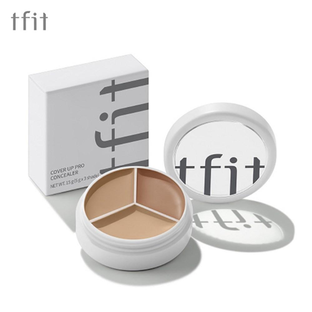 Tipit Cover Up Pro Concealer Cool (Натуральный бежевый/бежевый цвета слоновой кости/розово-бежевый), 1 кусок