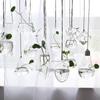 Home Planters Clear Glass Flower Plant Stand Hanging Vase Ball Terrarium Container For Garden And Home Decor