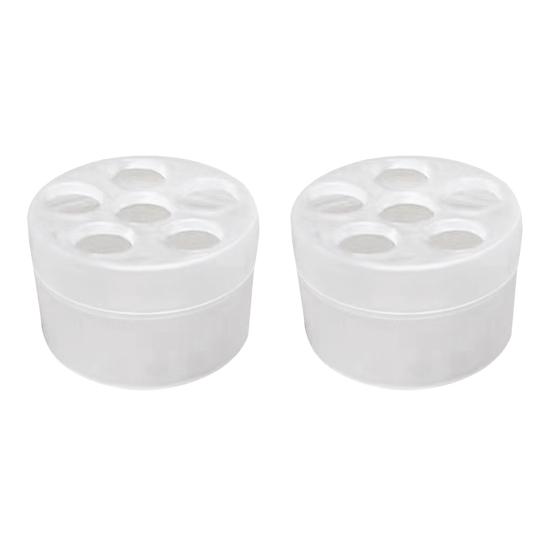 2Pcs Spiral Ikebana Stem Holder DIY Bouquet Twister Vase Flower Arranger Grid Multi-holes Plant