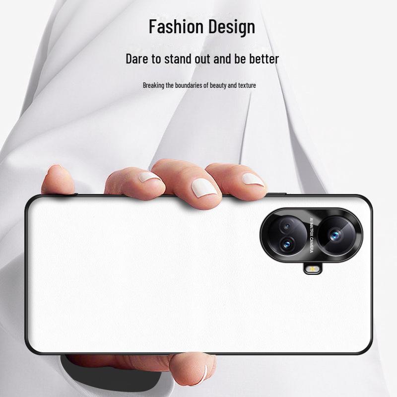 Защитный чехол Realme 10 Pro+ Liquid Leather Anti-Fall - Защита от обрастания, Доставка по одному экземпляру