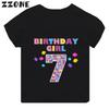 Master Builder Blocks Building Print Cartoon Girls Clothes 1 2 3 4 5 6 7 8 9 Years Happy Birthday Kids T shirt Baby Boys TShirt