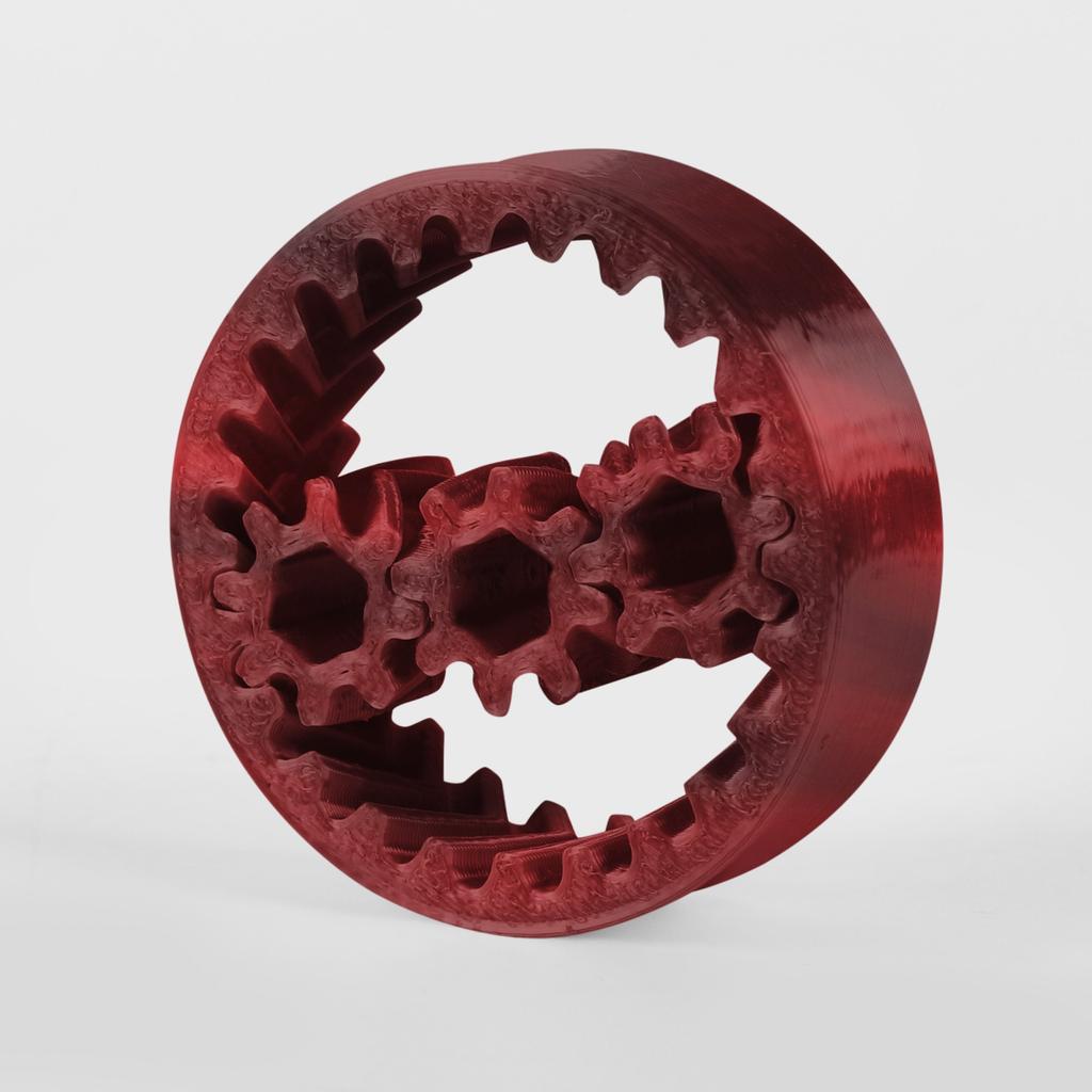 Напечатанный на 3D-принтере быстрый планетарный редуктор с качающимся рычагом, освобождающий от нагрузки, новый взгляд на классический освобождающий рычаг