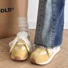 Ранняя весна ретро ощущение легкие моральные тренировочные туфли женские туфли на платформе весна и осень 2025 новые ретро усиливающие повседневные спортивные туфли