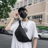 Новая японская нагрудная сумка мужская простая повседневная поясная сумка женская для поездок на работу сумка через плечо трендовый бренд функциональная нейлоновая сумка-мессенджер