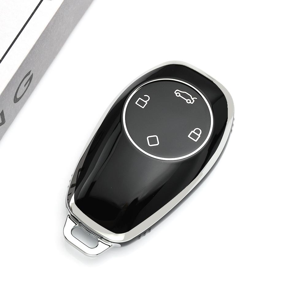 Автомобильный чехол-брелок Защитный аксессуар Для Leapmotor T03 Чехол для автомобильного ключа Умный пульт дистанционного управления