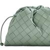 Bottega Veneta Pouch Bag New Sauge/Gold Women Pouches Green 585852-VCPP1-3403