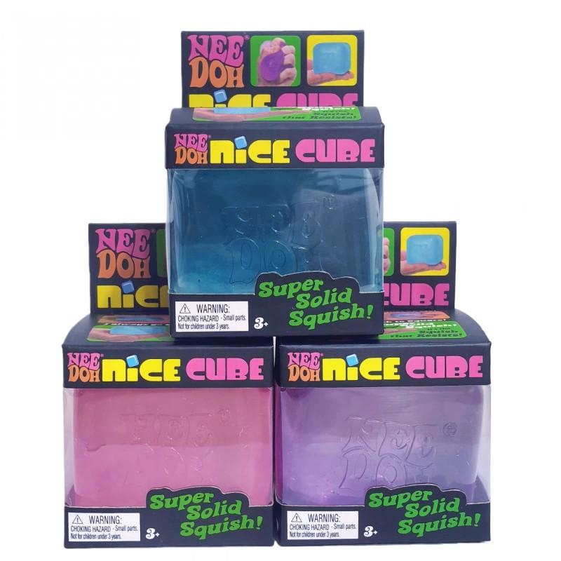 Новый Schylling Needoh Nice Сенсорный Сжимаемый Кубик-Игрушка Для Снятия Стресса И Игрушка Для Кончиков Пальцев Для Сжимания И Игры