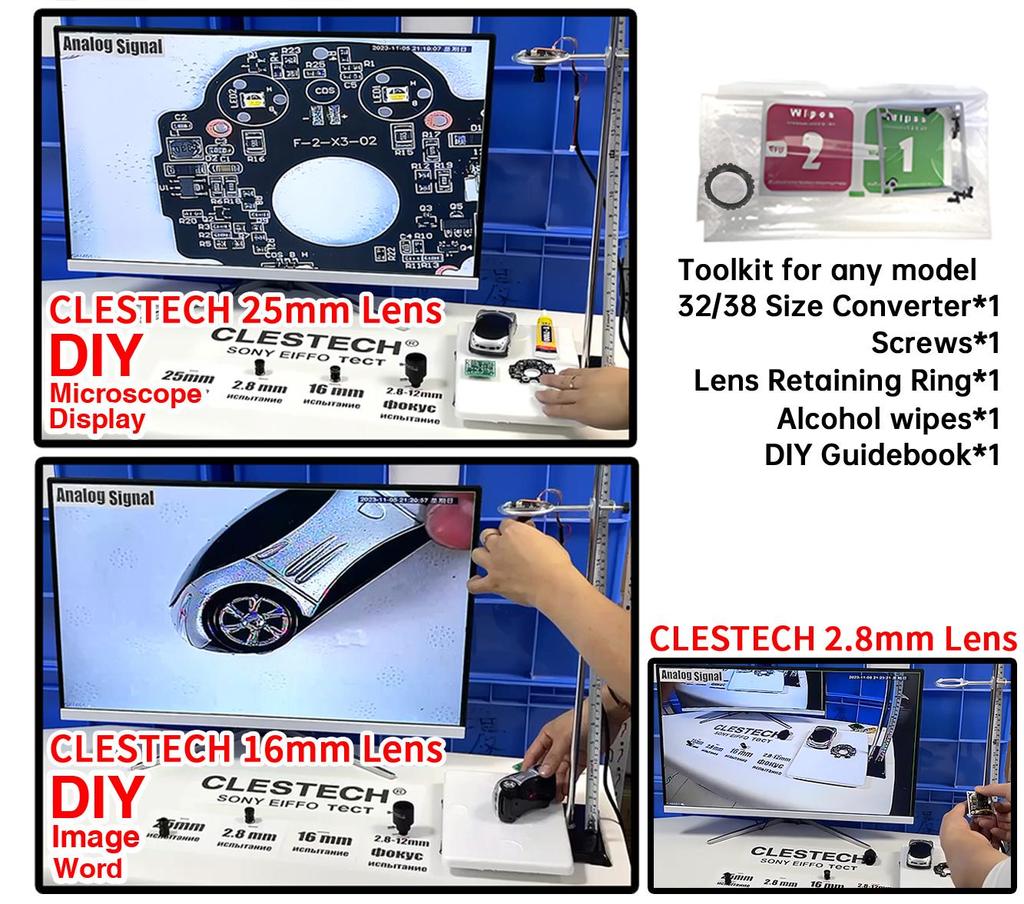 Sony Effio CCD 4140+673 Полный Модуль Камеры для DIY Микроскопа, 800 ТВЛ