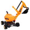 Rotary Excavator Machine on Wheels Ride-on Moving Bucket