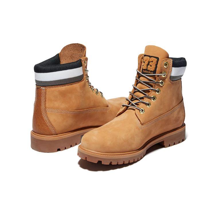 Timberland 6 дюймов удобные прочные повседневные ботинки Martin для мужчин пшеничные A2GYX231