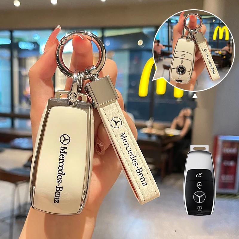 D6Car Remote Key Case Shell Auto Accessories For Mercedes Benz A B C E S Class W206 W204 W212 W213 W176 GLC CLA AMG W177 W223 S350