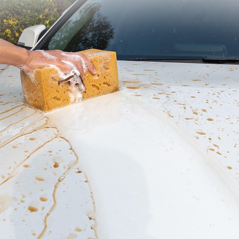 Car Washing Sponge Large Honeycomb Sponges Brush Dusting Detailing Washing Sponge Car Cleaning Tools Motorcycle Car Accessories