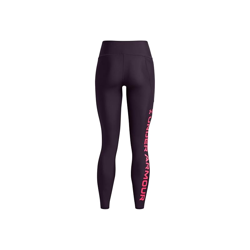 [Under Armor] UA Armour Branded LeggingTux Purple Pink ShockSM