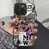 Чехол для телефона Morgan W-Wallen Singer для iPhone 17,16,15,14,13,12,11 Plus,Pro Max,XS, Цветной Серебристый Черный Чехол