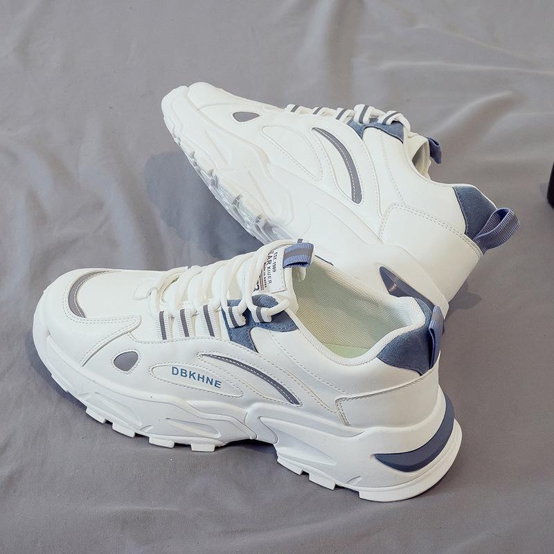 Весенние модные мужские повседневные спортивные туфли Dad Shoes 2024 года — универсальные кроссовки для сёрфинга с бархатной подкладкой для тепла.