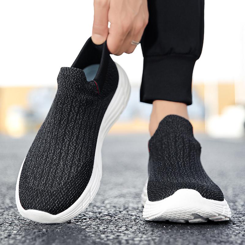 Мужская модная дышащая легкая летная тканая обувь большого размера, походная обувь, носки для фитнеса, спортивная обувь и обувь для отдыха