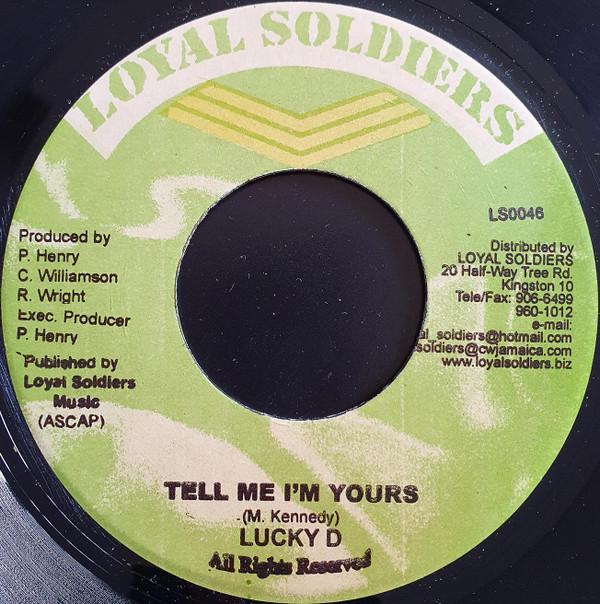 7inch Record LUKIE D, RAS BRANDO - Tell Me I'm Yours / Running Away LS0046 Loyal Soldiers 2005 Jamaica Reggae, Ska & Dub Used