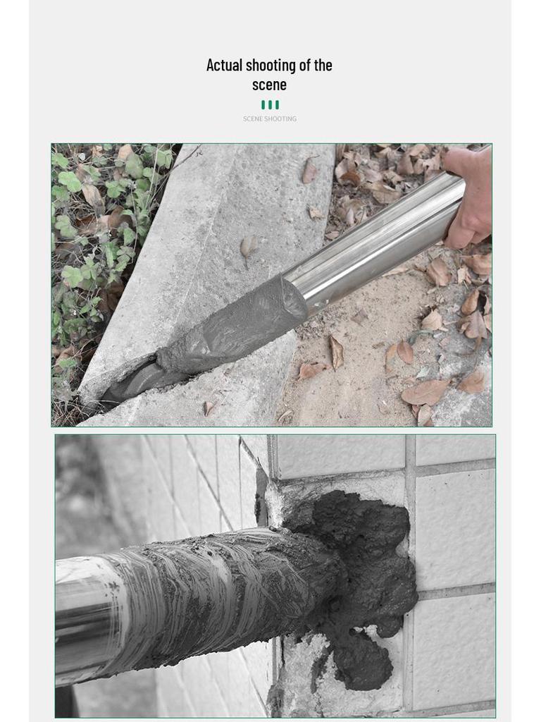 Нержавеющая сталь Цементный раствор Шприц-пистолет для герметизации и затирки для дверей и окон