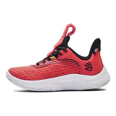 Улица Сезам x Curry Brand Curry Flow 9 PS Street Pack - Кроссовки Elmo для детей Красный Жаркий коралловый Черный 3024250-603