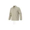Embroidered Logo Solid Color Track Jacket Men Outerwear Khaki 532172-42