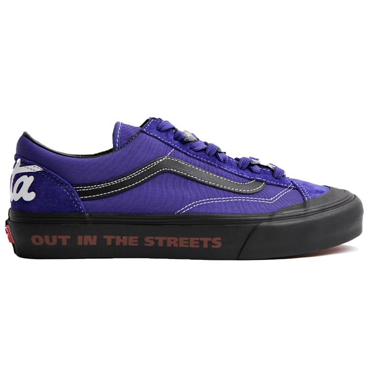 Vans Patta X Vault Style 36 Tc Vlt Lx 'Синий Черный' Женские VN0A5EFMW30