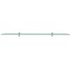 VidaXL Wall Shelves 2 Pcs Glass 100 X 10 Cm 8 Mm