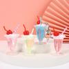 Cute Ice Cream Star Pendant Simulated Food, Fruit, Dessert, Cake Cup Pendant Bag, Pendant, Girl Gift
