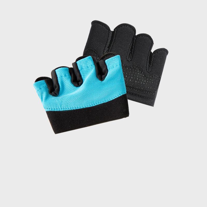 Coexistence Workout Palm Guard Four-Finger Breathable Anti-Slip Polyester Weightlifting Gloves Bodybuilding Hand Grips Fitness