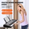 61 Key Digital Keyboard Piano Electric Portable 200 Tones 200 Rhythms
