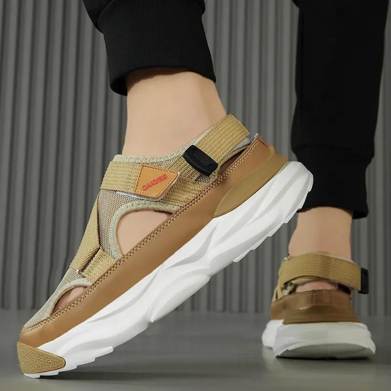 Мужские сандалии, оригинальная обувь, мужские летние сандалии из ЭВА, дышащие, повседневные, для дизайнеров, роскошные сандалии для мужа, шлепанцы, мужские тапочки