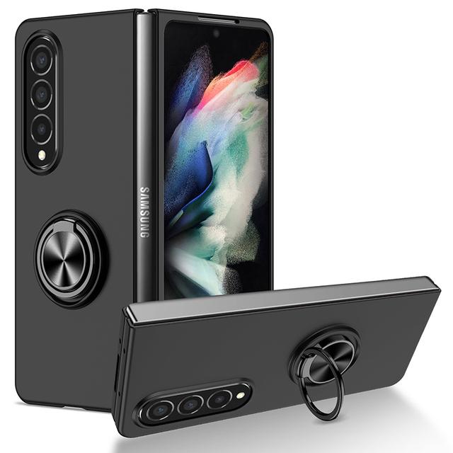 Для Samsung Galaxy Z Fold 3 4 чехол противоударный бронированный магнит кольцо подставка-кронштейн задняя крышка чехол для Galaxy Z Fold 1 2 5g чехлы