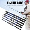New Carbon Material Rotating Telescopic Fishing Rod Hard Tail/soft Tail Pen Pole Bait Throwing Travel Fishing Rod Ultra-light Bait Trout Mini Rod