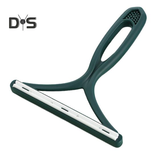 Щетка для уборки шерсти домашних животных Эргономичная ручка Нескользящая щетка для чистки дивана, ковра, сиденья автомобиля Инструмент для ухода за шерстью собак и кошек