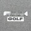 Compatible with Volkswagen Golf 4-7.5: Front, Rear, Tail Emblem English Letter Modification Kit.