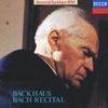 CD BACHHAUS, WILHELM - Bach Recital UCCD9167 Japan ObiClassical Used