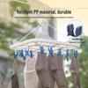 Chahua 24-Clip Laundry Drying Rack