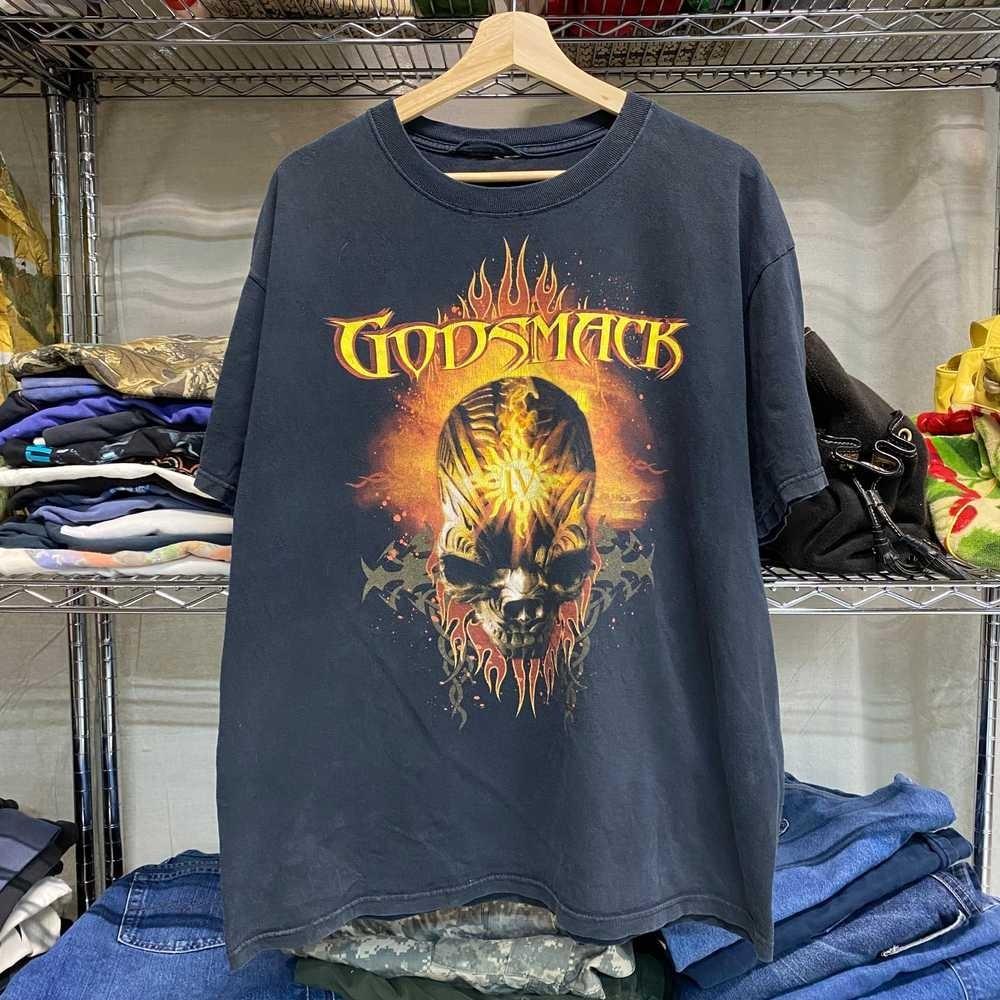 Новый Популярный Подарок Godsmack Для Фанатов Мужская S-235XL Футболка TH210 Унисекс Футболка